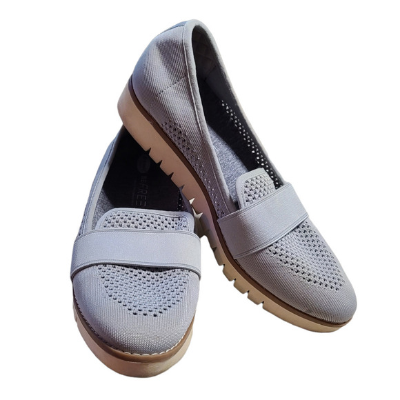 Dr. Scholl's Shoes - Women's Dr. Scholl's Imagine Knit Loafer Soft Grey Knit 8.5 M